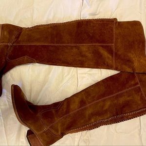 Dolce Vita over the knee suede boots